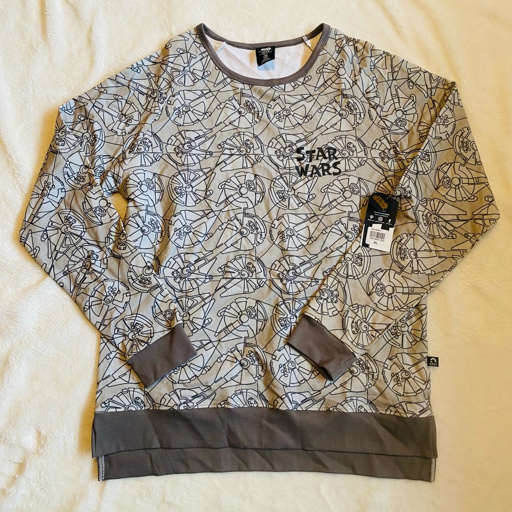 Rags Star Wars Millennium Falcon Graphic Sweatshirt - Size XL - NWT